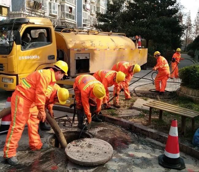 洛南市政管道清淤